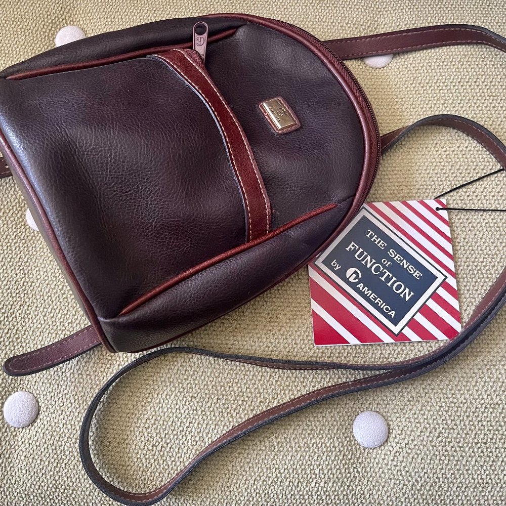 CL America Crossbody Purse & Backpack - Dark Brown